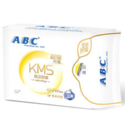 ABC 日用卫生巾组合 姨妈巾套装KMS纤薄棉柔清新舒适240mm*24片