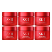 88VIP：SK-II 大红瓶面霜赋能焕采精华霜 15g*6（滋润型)