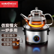KAMJOVE 金灶 煮茶器 电茶适用铸铁壶养生玻璃壶 电热炉烧水茶炉HW-609 单煮茶炉