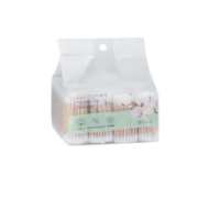 名创优品（MINISO）棉签便携装棉棒化妆掏耳棉花棒棉花签200支*4袋1600头