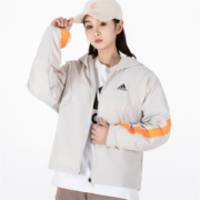 需首单礼金：Adidas 阿迪达斯 连帽运动外套女装