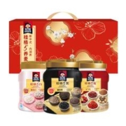QUAKER 桂格 5养燕麦片礼盒2580克(5黑克+5红860克+5白860克)新年礼盒年货
