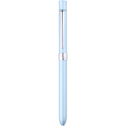日本TANOSEE多功能笔复合2+1商务礼盒金属笔学生办公 黑红圆珠芯0.7mm+自动铅芯0.5mm蓝色杆1支 TS-N3FS-BC