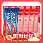 年货先到家、88VIP：Colgate 高露洁 牙膏喜马盐三重薄荷 6支家庭装700g