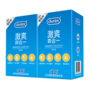 88VIP会员：durex 杜蕾斯 安全套 激爽四合一 48只