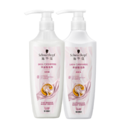 需首单礼金、PLUS会员：Schwarzkopf 施华蔻 羊绒脂洗发水 洗发露400ml+润发乳400ml