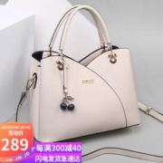 VINEY 牛皮包包女包大容量手提包妈妈中年休闲单肩包轻奢斜挎包