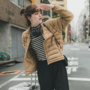 coca 袖子可拆式两穿轻薄羽绒服女2023新款女装羽绒马甲圆领外套女