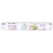 yekee 宜洁 保鲜膜断点免刀撕厨用耐高温PE材质微波炉冰箱适用 大号990张30cmx30cm 3卷