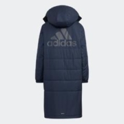 adidas 阿迪达斯 女大童连帽棉服