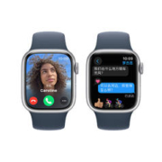 Apple 苹果 watch苹果手表S9 iWatch s9电话智能运动手表 男女通用款 风暴蓝 标配