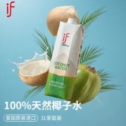 IF 溢福 泰国进口100%纯椰子水饮料 1L*6瓶装