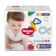 京东百亿补贴：好奇（Huggies）金装超薄云柔成长裤 XXXL26*4