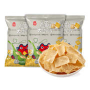 PLUS会员，需首购:喜盈盈 高蛋白大豆脆片 蒜香味组合90g*3包*3件