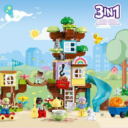 京东百亿补贴：LEGO 乐高 Duplo得宝系列 10993 3合1创意树屋