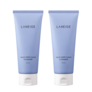 兰芝（LANEIGE）洗面奶4合1卸妆洁面乳150ml*2双支装温和深层清洁
