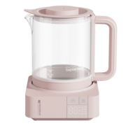 小白熊 多功能恒温水壶1.2L 24h恒温热水壶花茶壶养生壶 提壶记忆智能防干烧 家用办公室烧水壶 8段温控+精准控温+1.3L珑翡色