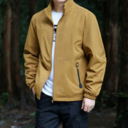 ROMON 罗蒙 大码2023新款男士抓绒衣运动双面穿夹克卫衣外套加绒冲锋衣内