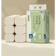 再补货、微信小程序：惠寻 无芯卷纸6卷加厚 240g/提