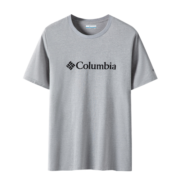 Columbia哥伦比亚户外T恤男春夏新品简约休闲运动舒适透气短袖上衣JE1586 041 L