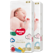 京东百亿补贴:好奇（Huggies）金装纸尿裤XL108片(12-17kg)加大号婴儿尿不湿超薄柔软大吸力透气