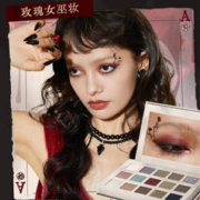 JUDYDOLL 橘朵 万圣节十五色眼影盘玫瑰哑光显色大地色