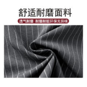 厨房耐磨围裙长袖女秋冬罩衣正穿系扣加肥加大干活工作服透气外穿