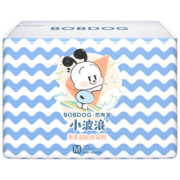 巴布豆(BOBDOG)小波浪超柔亲肤M90片(6-11KG)婴儿尿不湿 柔软透气不闷热