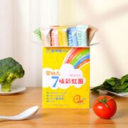 卓越星 婴幼儿7味彩虹长直面 210g*1盒