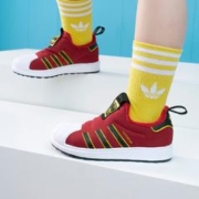 adidas 阿迪达斯 SUPERSTAR 360一脚蹬板鞋小童adidas阿迪达斯官方outlets三叶草