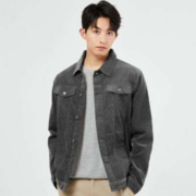 GIORDANO 佐丹奴 保暖灯芯绒纯棉夹克男 4183423708