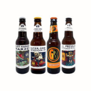 粉象 美国进口精酿啤酒GB奥特沃比IPA黑菲威盛黑啤艾尔355ml
