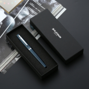 白金（PLATINUM）PNS-5000钢笔PROCYON练字铱金笔尖墨囊可替换 深海蓝 F尖
