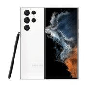 三星 SAMSUNG Galaxy S22 Ultra 超视觉夜拍系统  超耐用精工设计 12GB+256GB 羽梦白 5G手机