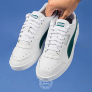 彪马（PUMA）男鞋女鞋 春季新款运动鞋轻便透气休闲鞋时尚小白鞋情侣低帮板鞋 386084-05//建议拍大半码 39/250/6