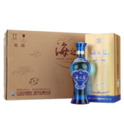 洋河蓝色经典 海之蓝  52度 480ml*6瓶 整箱装 绵柔浓香型白酒
