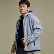 ANTA 安踏 男款加厚软绒外套 952247708