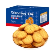 再降价：Qianmiao 千喵 小圆饼干1500g*5件+凑单