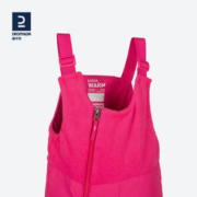 DECATHLON 迪卡侬 儿童滑雪裤婴幼儿宝宝背带加绒保暖防水棉裤1-2岁KIDK