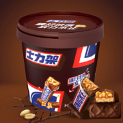 SNICKERS 士力架 花生夹心巧克力 20g*15条*2件 彩桶装