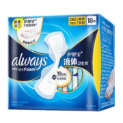 whisper 护舒宝 极薄透气液体卫生巾 18片