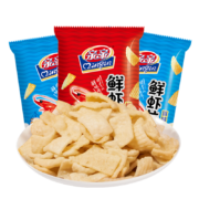 亲亲（Qinqin）鲜虾片 原味/烧烤味80g*6件