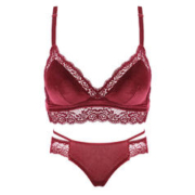 Glambody MAGIC NATURAL LINE 红装系列 女士文胸套装 682176