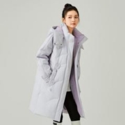 寒潮来了：雪中飞 抽绳女式羽绒服 X30142866F