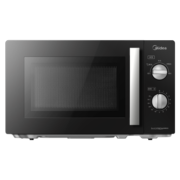 美的（Midea）变频微波炉 双旋便捷操作 五档火力速热 360°转盘加热 20L精巧容量 微碳系列PM20A1