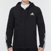 限尺码：adidas 阿迪达斯 男款连帽运动外套 GS1581