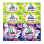 花王（KAO）卫生巾 日夜|22.5+30cm共6包 92片