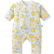 aqpa秋冬季夹棉婴儿衣服新生儿宝宝棉服哈衣薄棉连体衣 扬州炒饭（1件） 52cm
