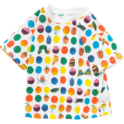 巴拉巴拉短袖男童装女上衣儿童t恤夏季多色款棉透气（婴小童） 白红色调00316-7207 90cm