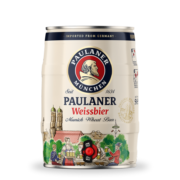 保拉纳（PAULANER）酵母型小麦白啤 5L*1桶装 德国原装进口
